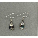 Swarovski AB crystal earrings