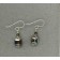 Swarovski AB crystal earrings